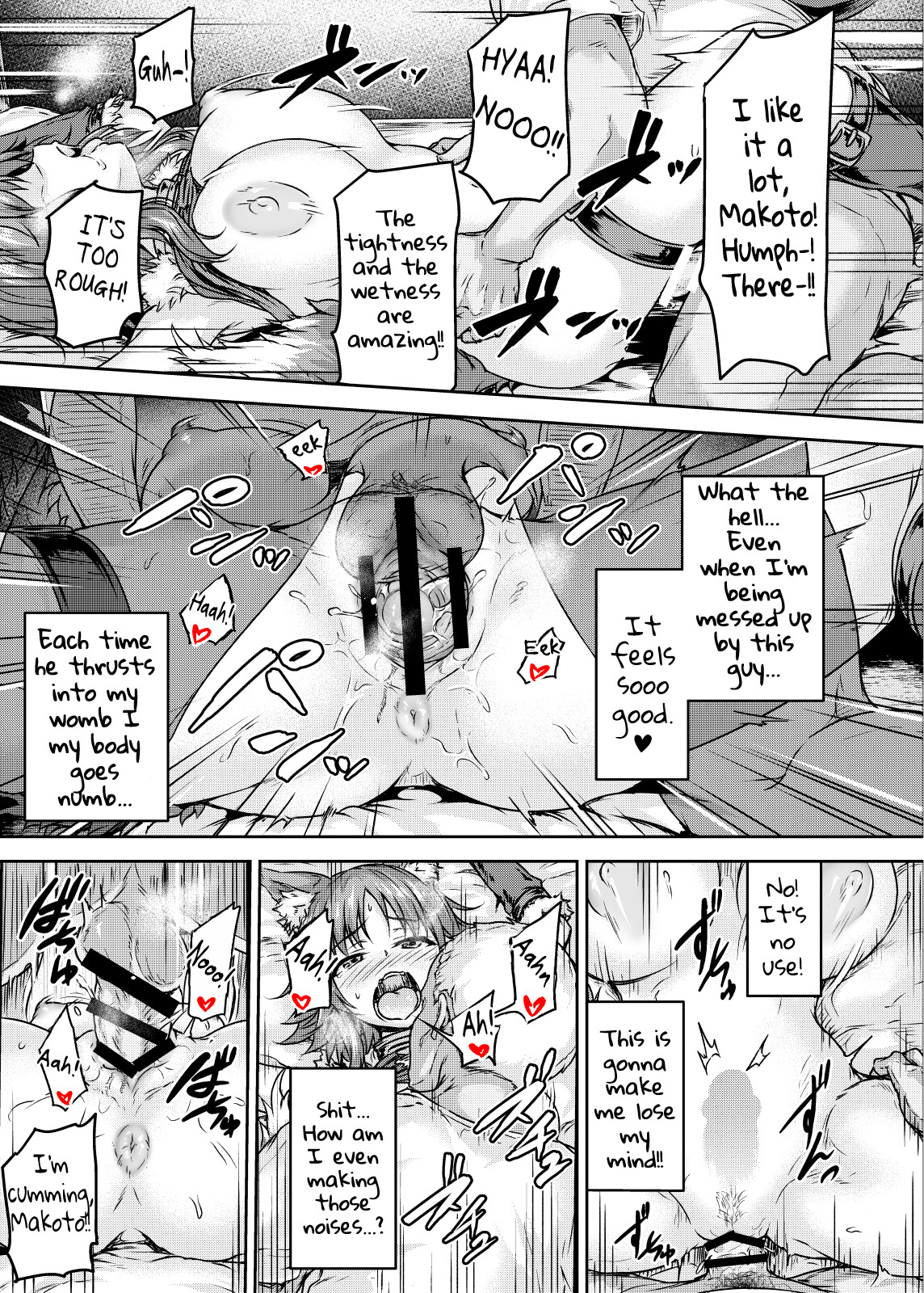 Hentai Manga Comic-Makoto Falls to Pleasure with a Bitch Contract-Read-14